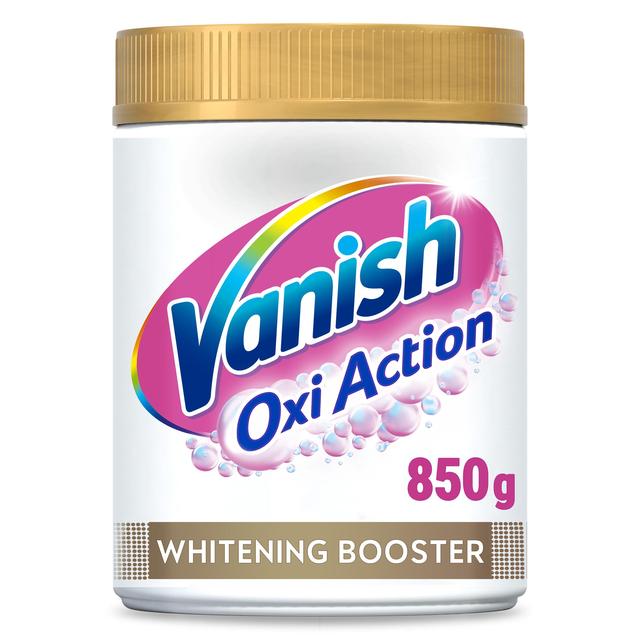 Vanish Oxi Action Fabric Stain Remover Powder Whites 850g