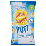 Hula Hoops Puft Salt & Vinegar Mulitpack Crisps 6 Pack Food Cupboard M&S Default Title  