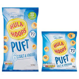 Hula Hoops Puft Salt & Vinegar Mulitpack Crisps 6 Pack Food Cupboard M&S   