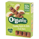 Organix Chunky Apple & Date Organic Fruit Bars, 12 mths+ Multipack - McGrocer