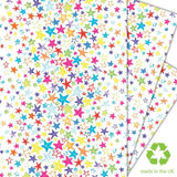 Painted Stars Gift Wrap Sheets Miscellaneous M&S   