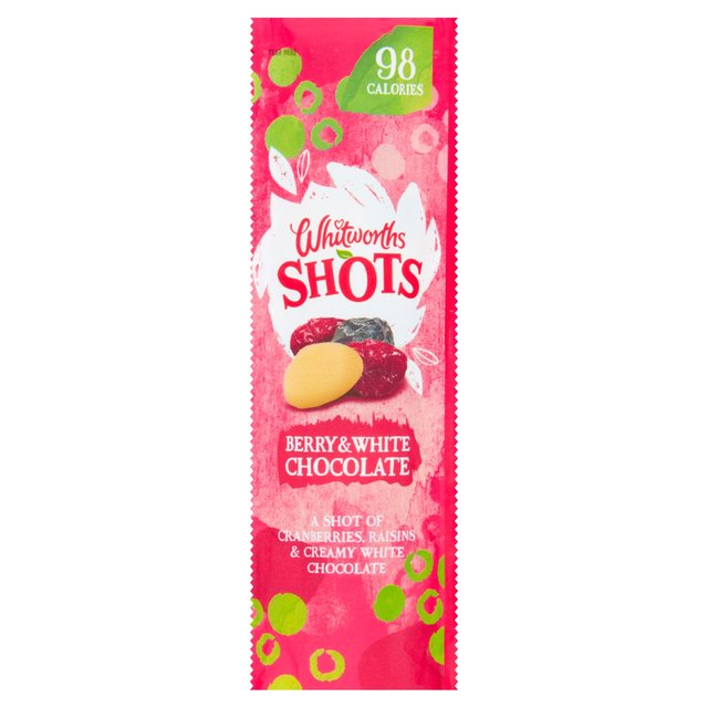 Whitworths Shots Single Berry & White Chocolate Crisps, Nuts & Snacking Fruit M&S Default Title  