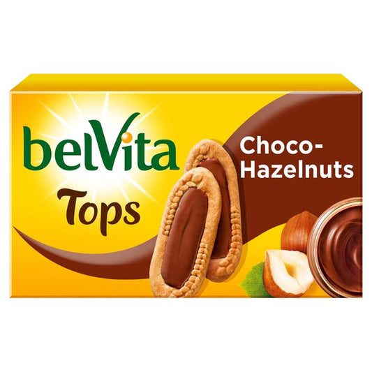 Belvita Choco-Hazelnut Tops Breakfast Biscuits Food Cupboard M&S Title  