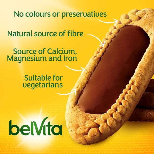 Belvita Choco-Hazelnut Tops Breakfast Biscuits Food Cupboard M&S   