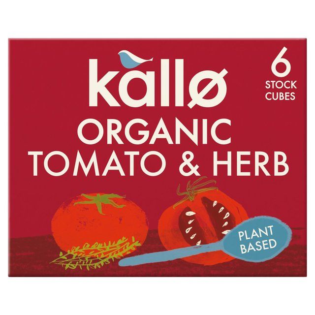 Kallo Organic Tomato & Herb Stock Cubes