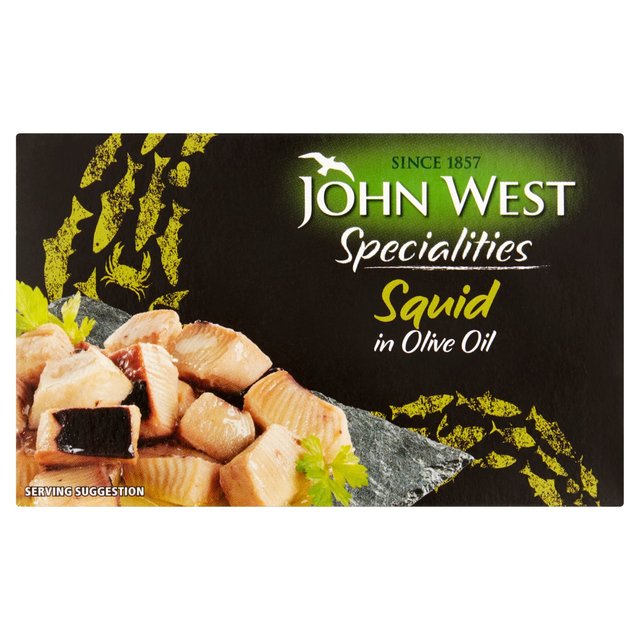 John West Squid in Olive Oil