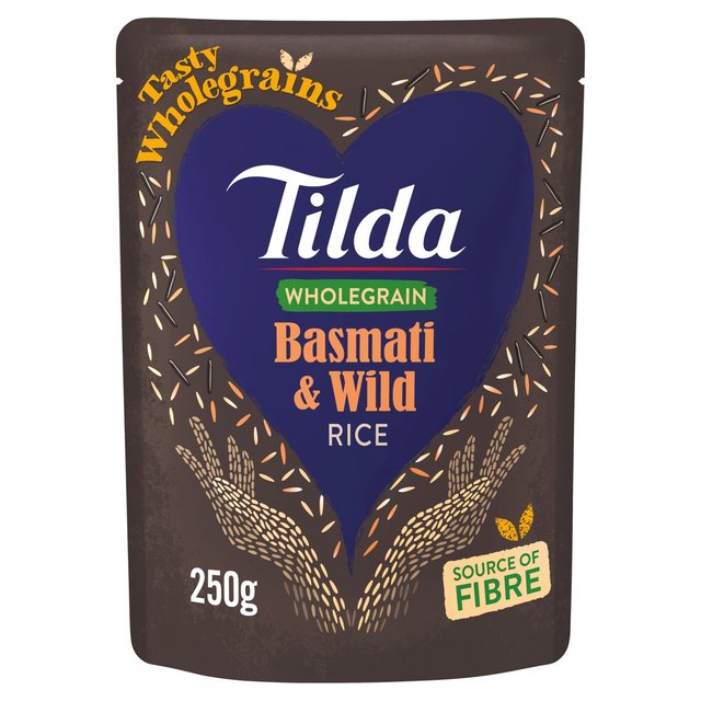 Tilda Microwave Wholegrain Basmati & Wild Rice