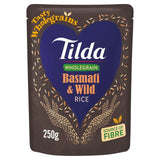 Tilda Microwave Wholegrain Basmati & Wild Rice Rice, Pasta & Noodles M&S Default Title  