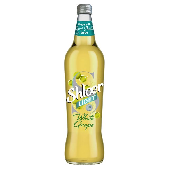 Shloer Light White Grape Sparkling Juice Drink Adult Soft Drinks & Mixers M&S   