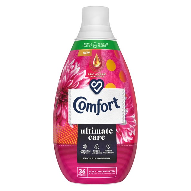 Comfort Ultra-Concentrated Fabric Conditioner Fuchsia Passion 36 Wash Accessories & Cleaning M&S   