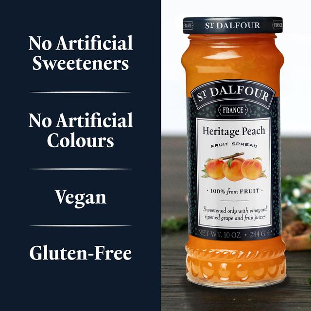 St Dalfour Golden Peach Jam WORLD FOODS M&S   