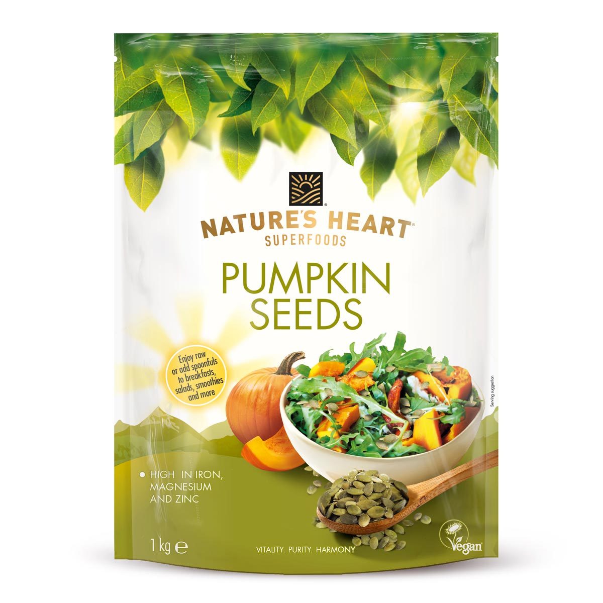 Nature's Heart Pumpkin Seeds, 1kg GOODS costco.co.uk