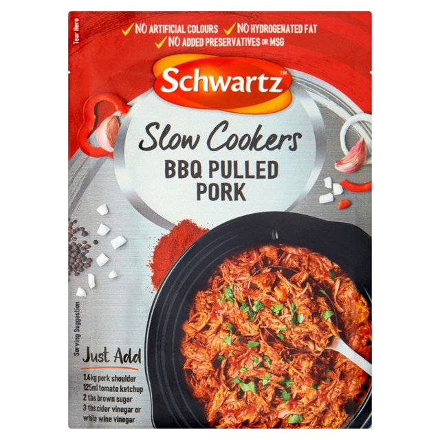 Schwartz Slow Cooker Pulled Pork Recipe Mix Cooking Sauces & Meal Kits M&S   