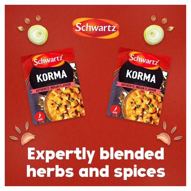 Schwartz Indian Korma Recipe Mix WORLD FOODS M&S   