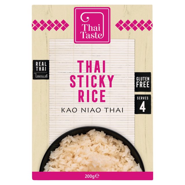 Thai Taste Sticky Rice Food Cupboard M&S Title  