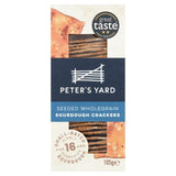 Peter's Yard Seeded Wholegrain Sourdough Crackers Food Cupboard M&S   