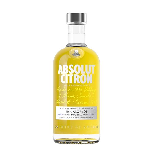 Absolut Citron Lemon Flavoured Swedish Vodka