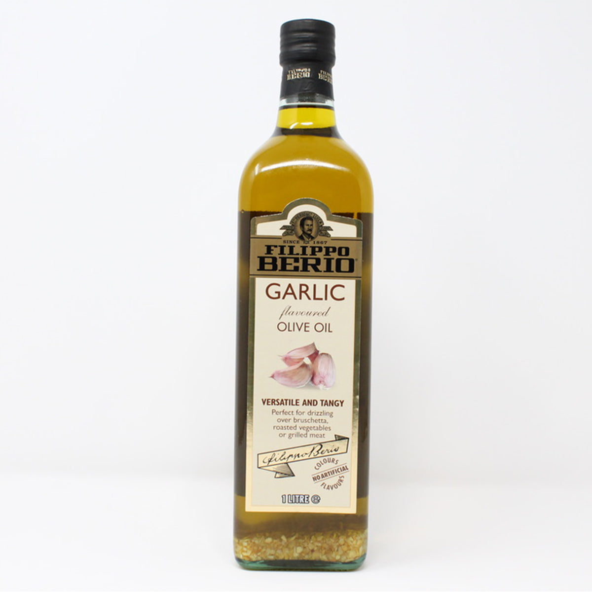 Filippo Berio Garlic Flavoured Olive Oil, 1L GOODS costco.co.uk