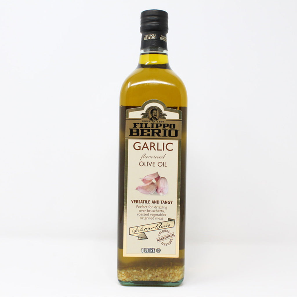 Filippo Berio Garlic Flavoured Olive Oil, 1L