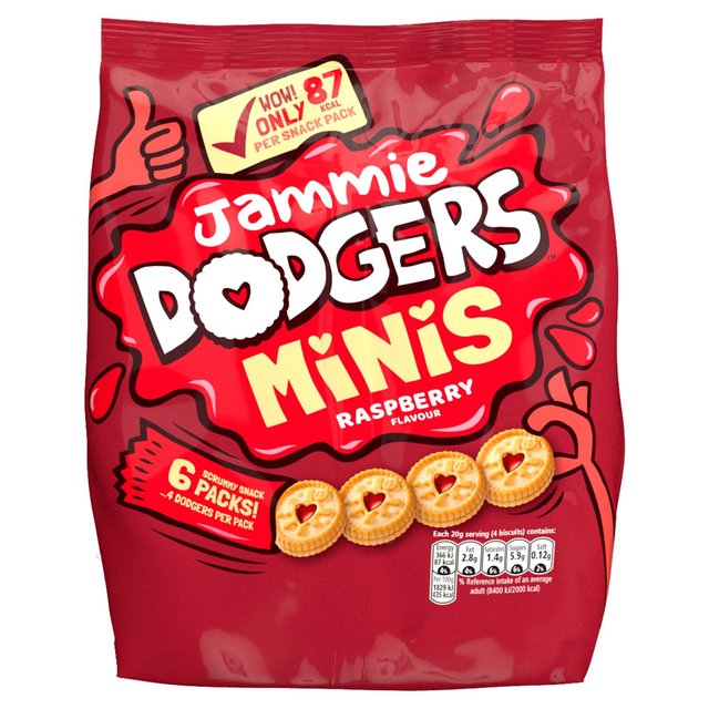 Jammie Dodgers Minis Vegetarian & Vegan M&S   