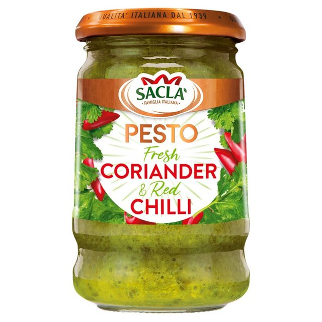 Sacla' Fresh Coriander Pesto Cooking Sauces & Meal Kits M&S Default Title  