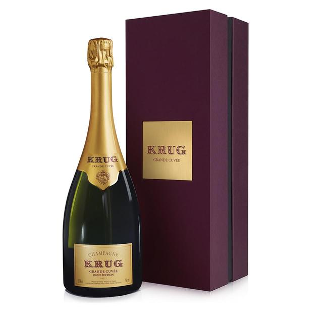 Krug Grande Cuvee Champagne 170th Edition Gift Box BEER, WINE & SPIRITS M&S Default Title  