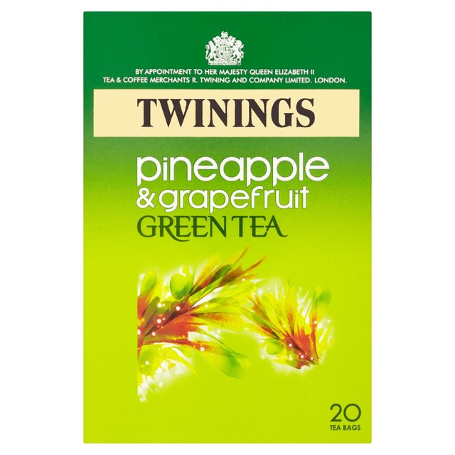 Twinings Pineapple & Grapefruit Green Tea, 20 Tea Bags