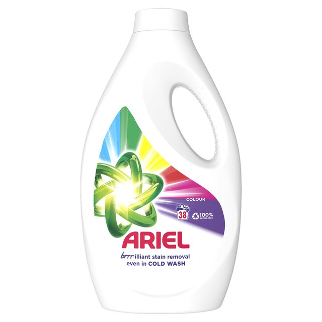 Ariel Washing Liquid Colour & Style 38 Washes Laundry M&S   