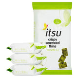 Itsu wasabi crispy seaweed thins multipack Crisps, Nuts & Snacking Fruit M&S   