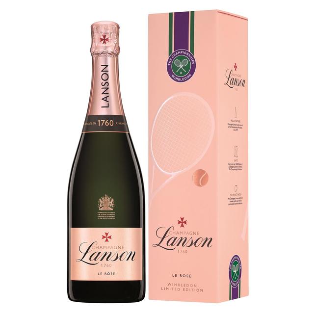 Lanson Rose Wimbledon Limited Edition Champagne NV Wine & Champagne M&S Default Title  