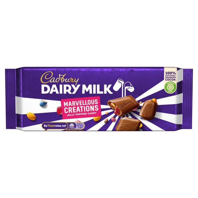 Cadbury Marvellous Creations Jelly Popping Candy Bar