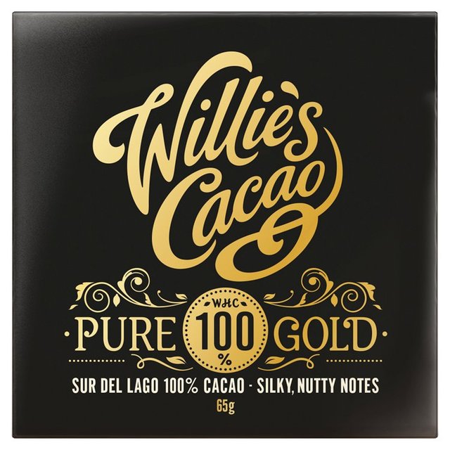 Willie's Cacao Pure 100% Gold Sur del Lago Cacao Free from M&S Default Title  