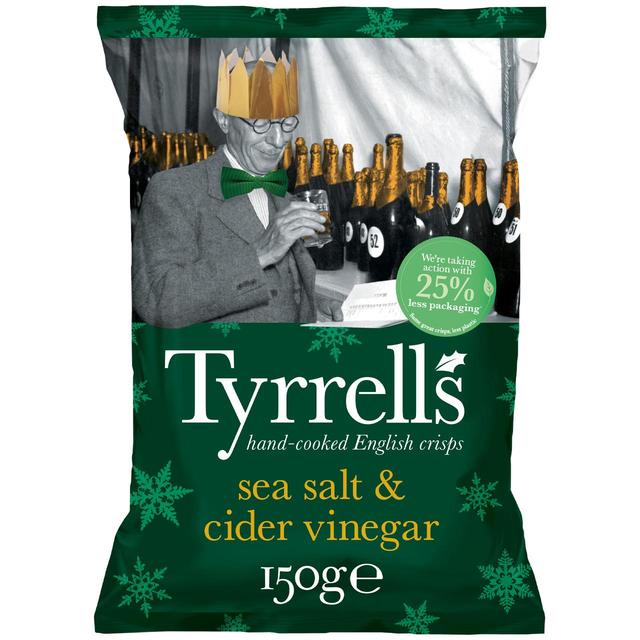 Tyrrells Sea Salt & Cider Vinegar Sharing Crisps