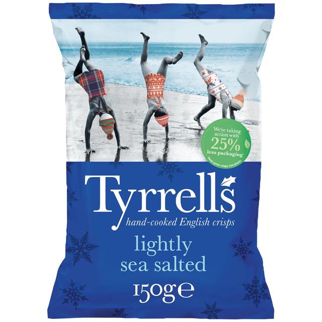 Tyrrells Lightly Sea Salted Sharing Crisps - McGrocer