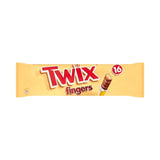 Twix Caramel & Milk Chocolate Fingers Biscuit Snack Bars Large Multipack Food Cupboard M&S   