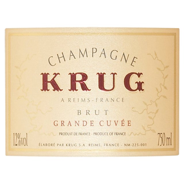 Krug Grande Cuvee Champagne Wine & Champagne M&S   