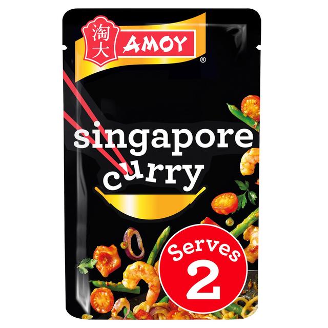 Amoy Singapore Curry Stir Fry Sauce WORLD FOODS M&S Default Title  