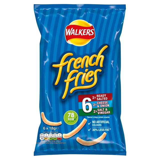Walkers French Fries Variety Snacks Free from M&S   