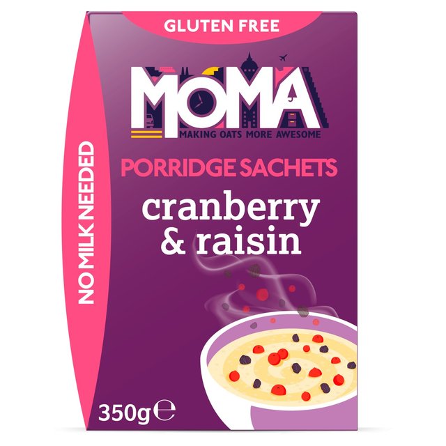 Moma Gluten Free Porridge Cranberry & Raisin Free from M&S Default Title  