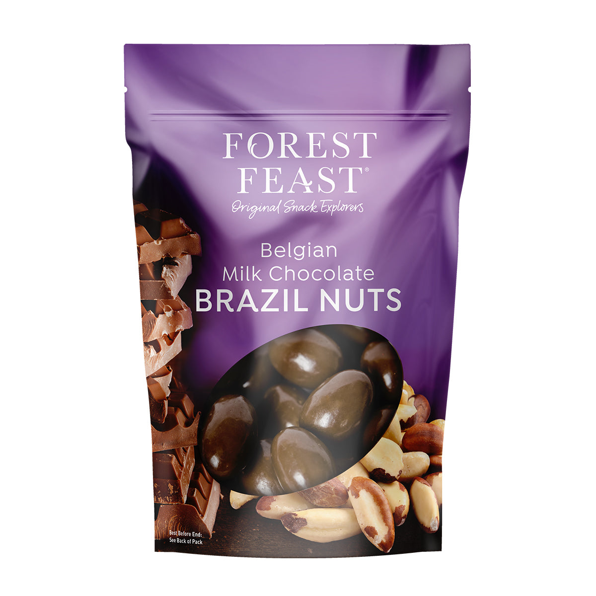 Forest Feast Milk Chocolate Brazil Nuts, 700g Healthy Snacks Costco UK weight  