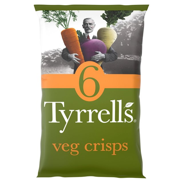 Tyrrells Sea Salted Veg Multipack Crisps Food Cupboard M&S Default Title  