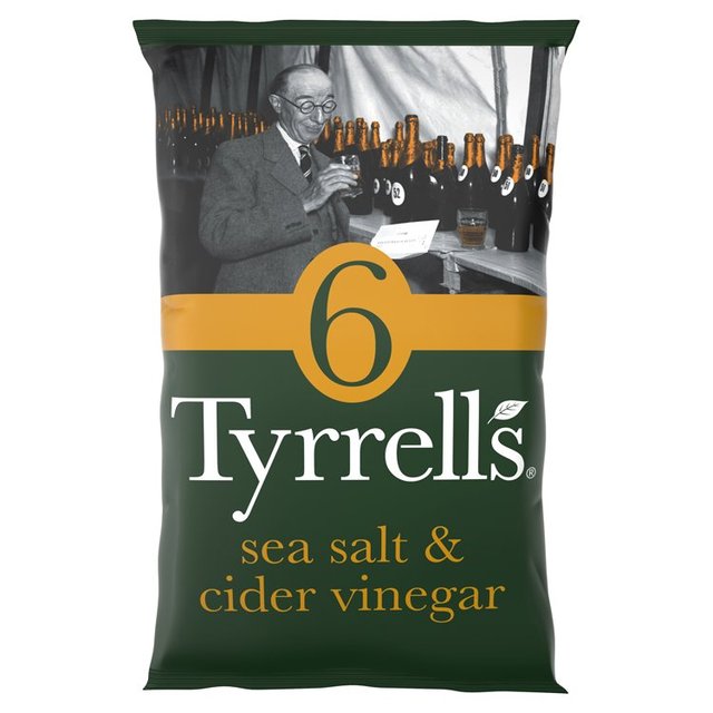 Tyrrells Sea Salt and Cider Vinegar Multipack Crisps