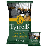 Tyrrells Sea Salt and Cider Vinegar Multipack Crisps GOODS M&S   