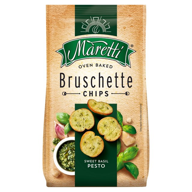 Maretti Sweet Basil Pesto Bruschetta Bites