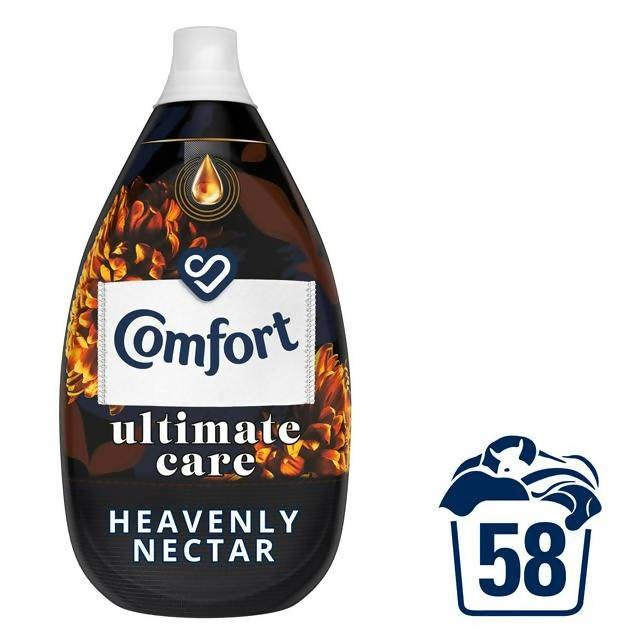 Comfort Ultimate Care Heavenly Nectar Ultra-Concentrated Fabric Conditioner 58 Washes 870ml - McGrocer