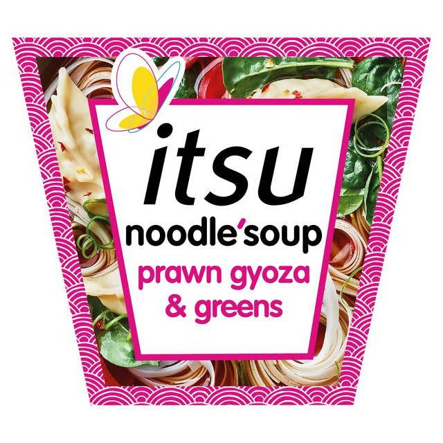 itsu Noodle Soup Prawn Gyoza & Greens 232g