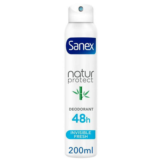 Sanex Natur Protect Invisible Fresh Natural Bamboo Deodorant 200ml Sanex Sainsburys   