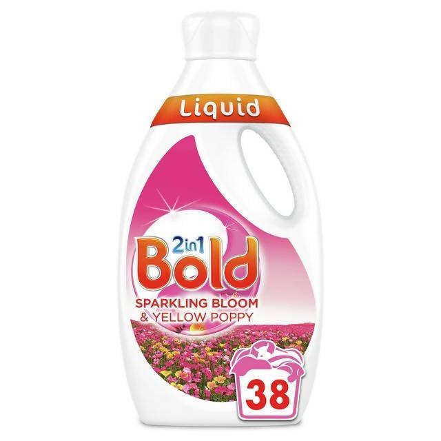 Bold 2in1 Washing Liquid Bloom and Yellow Poppy 1L (38 Washes)