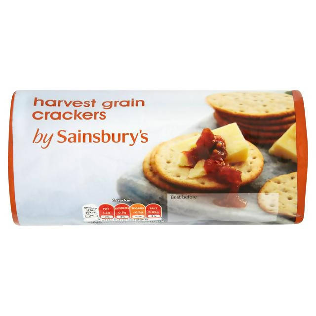 Sainsbury's Harvest Grain Crackers 200g