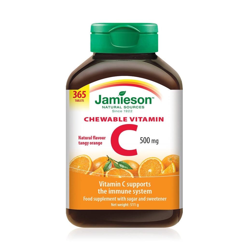 Jamieson Chewable Vitamin C, 365 Count